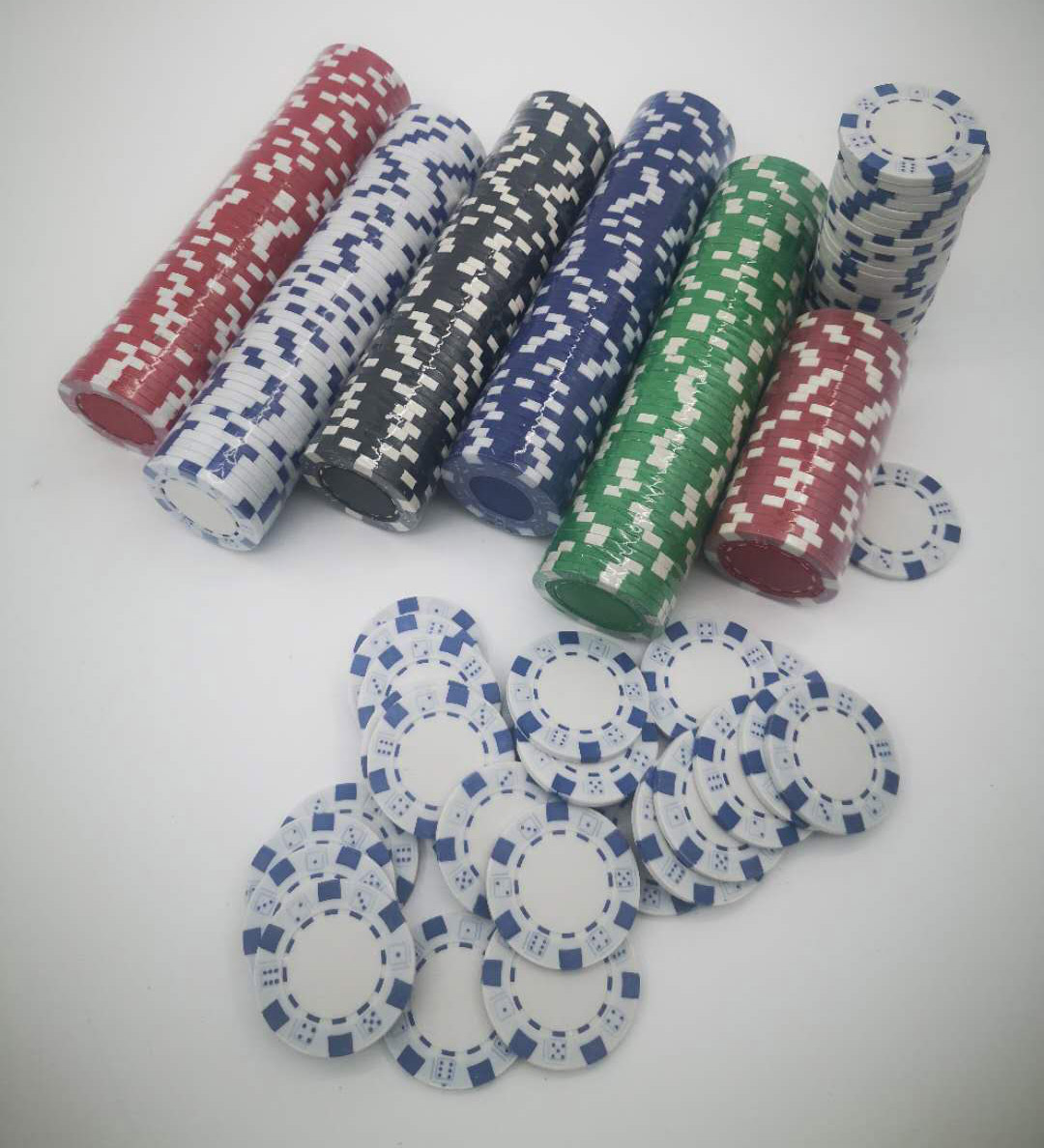 Factory direct sales, large quantities of chips in stock, 100 pieces, 200 pieces, 300 pieces, 500 pieces aluminum box chip sets pic 22