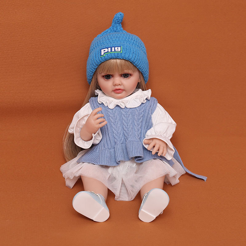 50厘米硅胶超软Q弹宝宝 仿真婴儿重生娃娃 新生儿模特跨镜出口详情15