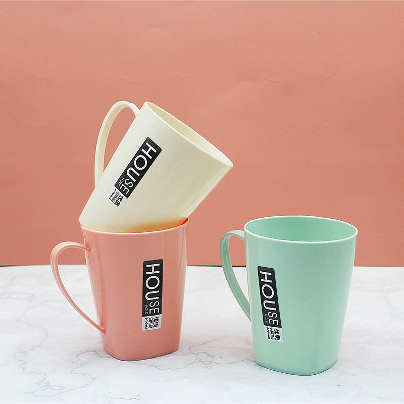Wholesale of simple ins mouthwash cups with handles, couple student dormitory washbasin cups, toothpick cups, and simple brushing cups pic 16