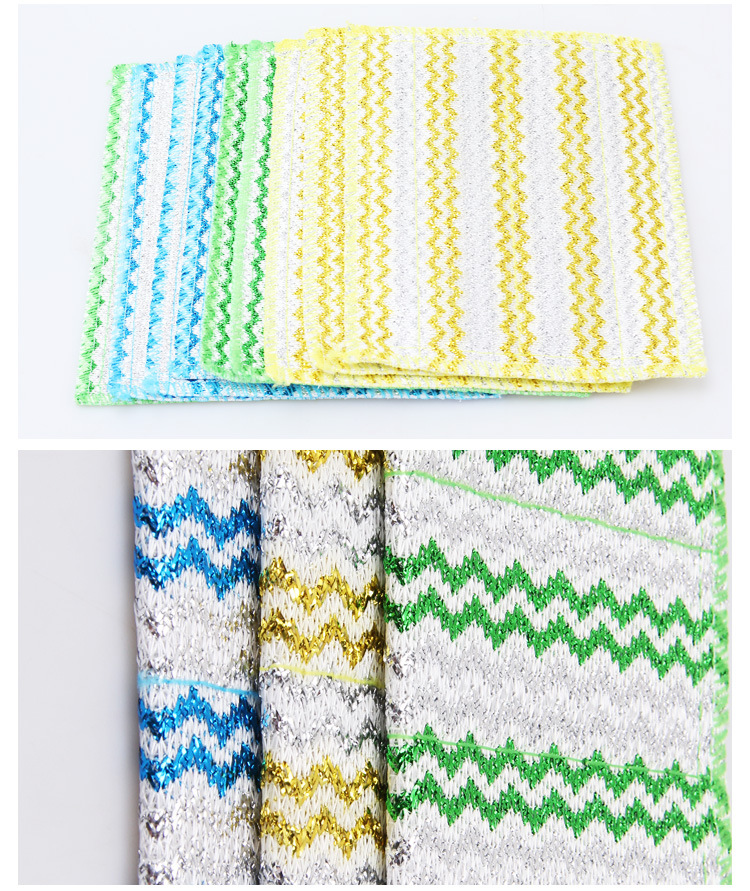Bulk pot scrubbing cloth PET cleaning wire, a kitchen pot scrubbing and dishwashing wonder, double-sided usable, can replace steel wool balls pic 13