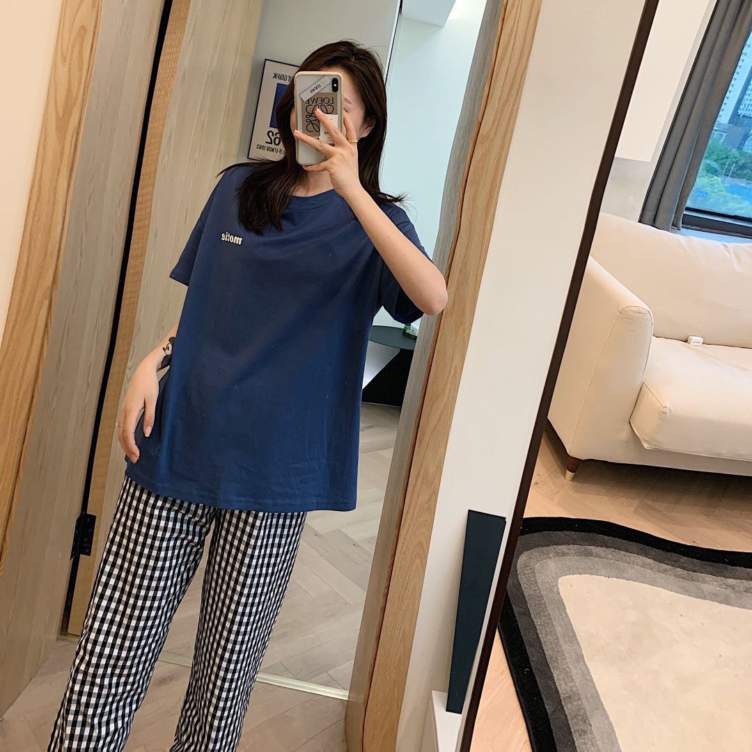 Gege Set Japanese-style Home Wear 2.0 Upgraded Version, Japanese-style color contrast simple, genuine product hair distribution wechat business pic 5