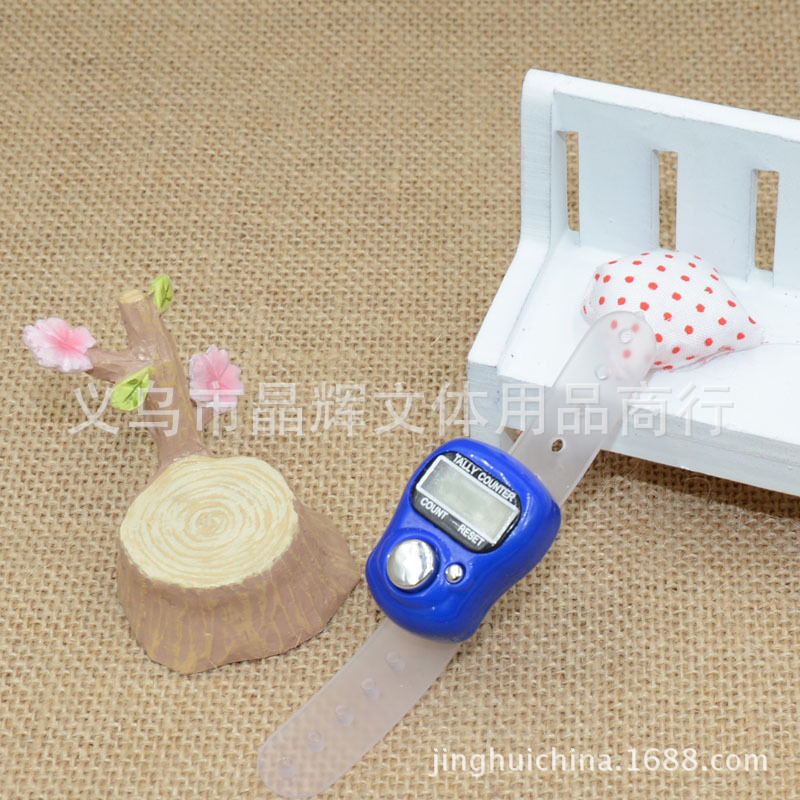 Factory direct sales of mixed-color mini finger electronic counter ring counter 1011 pic 19