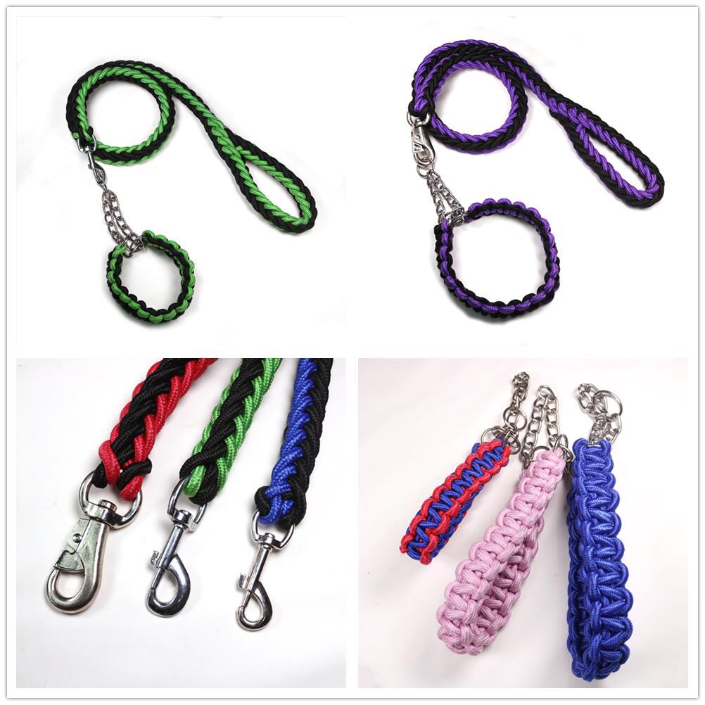 Pet leash collar, large and medium-sized dog eight-strand leash, dog braided leash, dog leash pic 8