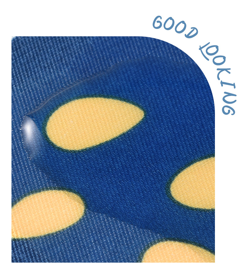 厂家批发厨房工厂实用双层印花防水防油防污围裙轻薄型款涤纶围裙详情7