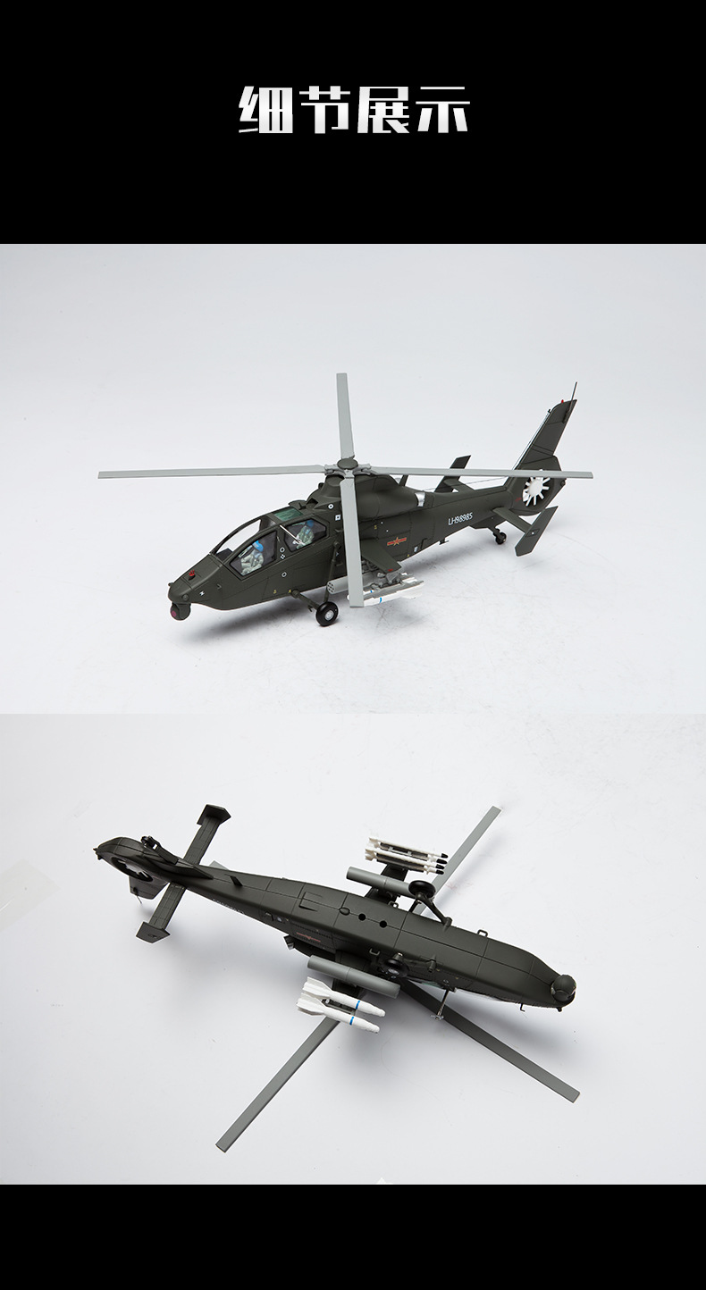1:48直19飞机模型高仿真合金飞机航空泡沫模型成品摆件纪念品定制详情9