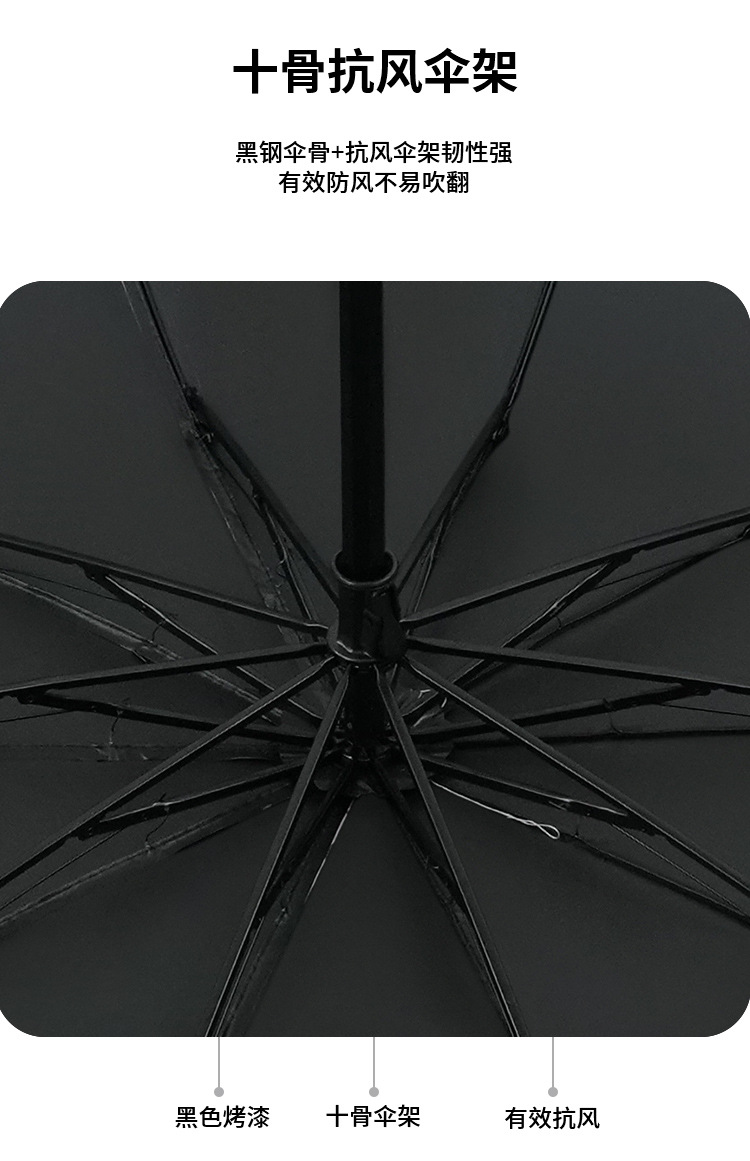 雨伞大量批发大号拆叠晴雨防晒伞女用遮阳伞大号可爱太阳伞广告伞详情10