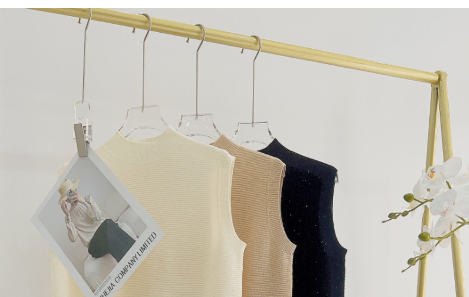 马甲毛衣女装2023年秋季新款无袖背心羊毛衫女士半高领针织衫羊毛详情9