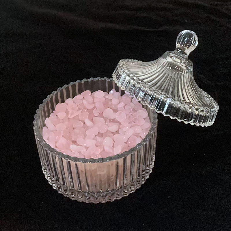 天然水晶碎石消磁石消磁碗 水晶手链饰品净化消磁容器收纳盒摆件详情13