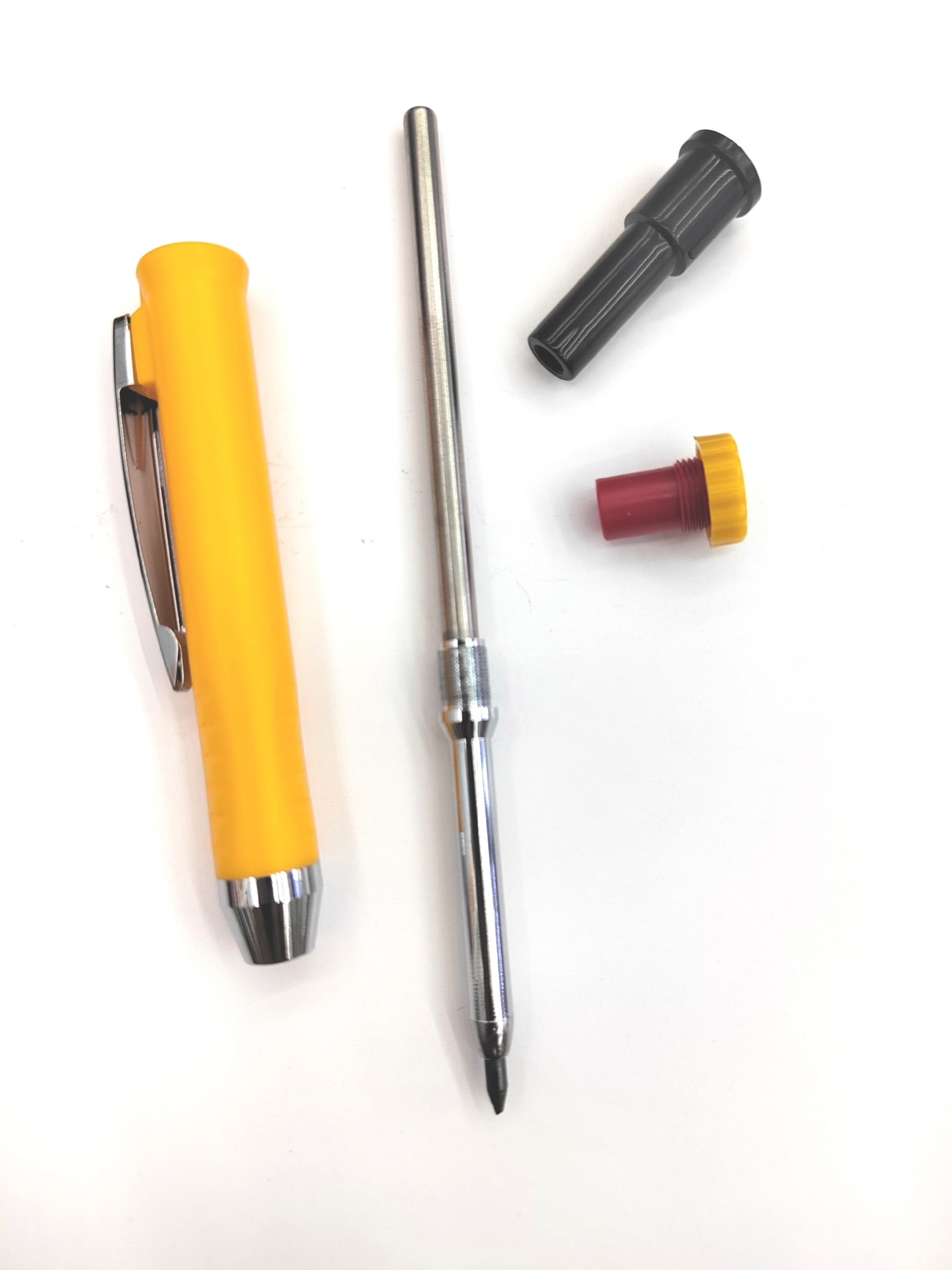 Cross-border deep hole woodworking pencil special marking and line drawing pen, 2.8mm engineering pen, 4-color pen barrel lead core pic 17