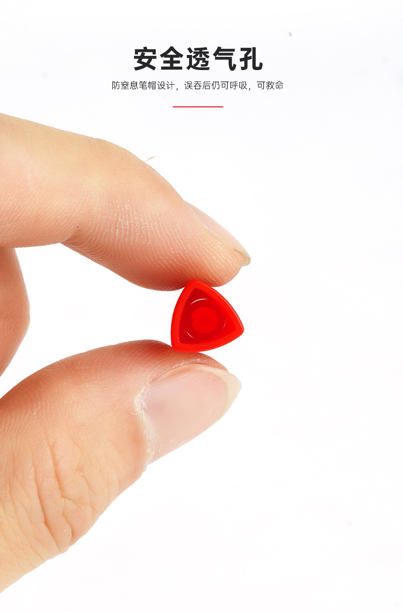 Wholesale of 0.4mm fine art colored outlining pens and drawing stationery signature pens in iron box with three-angled rods pic 7