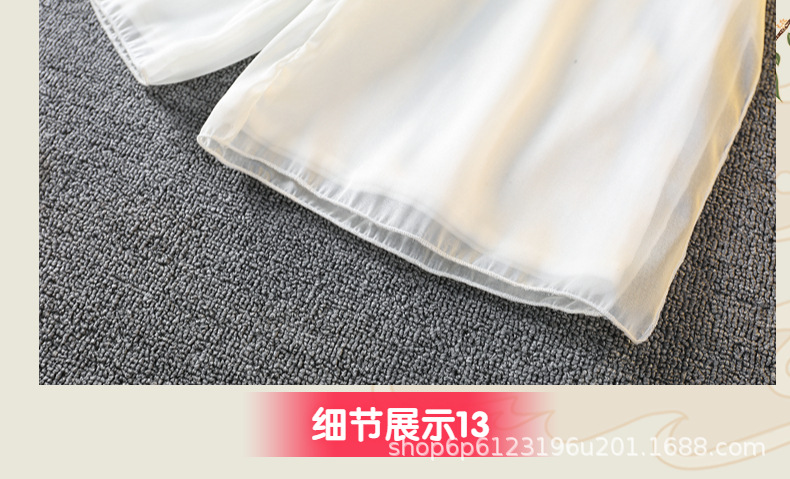 国潮儿童汉服男中国风古装六一儿童合唱服表演服国学服男女童演出服夏详情14