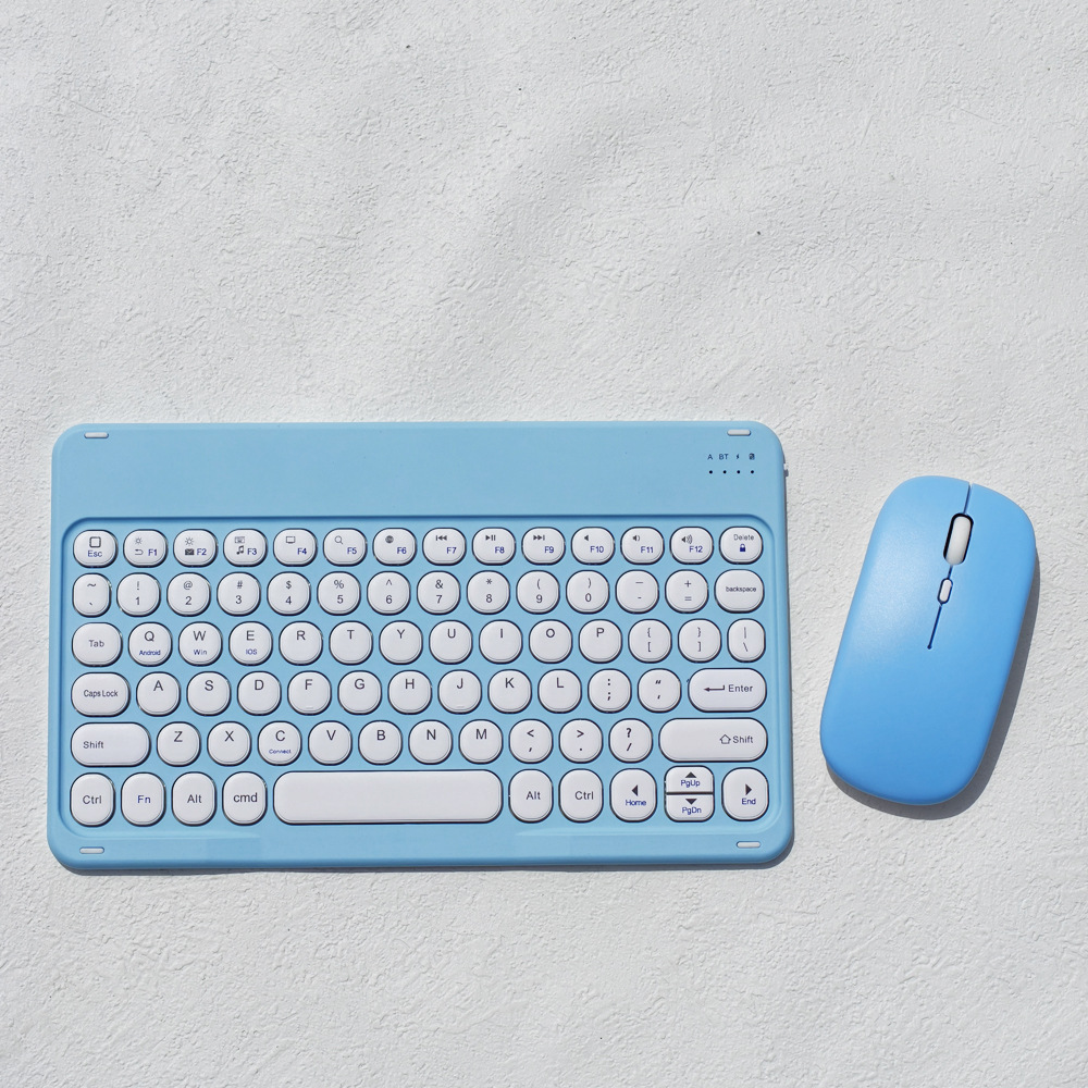 Mobile phone Bluetooth keyboard and mouse set, wireless Bluetooth, suitable for iPad, Apple, Xiaomi, Samsung tablet computer keyboards pic 1