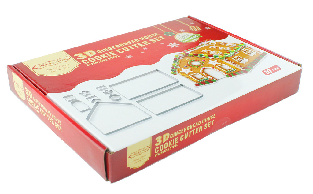烘培工具卡通饼干模蛋糕模具巧克力印切模圣诞节雪人松树雪花套装详情4