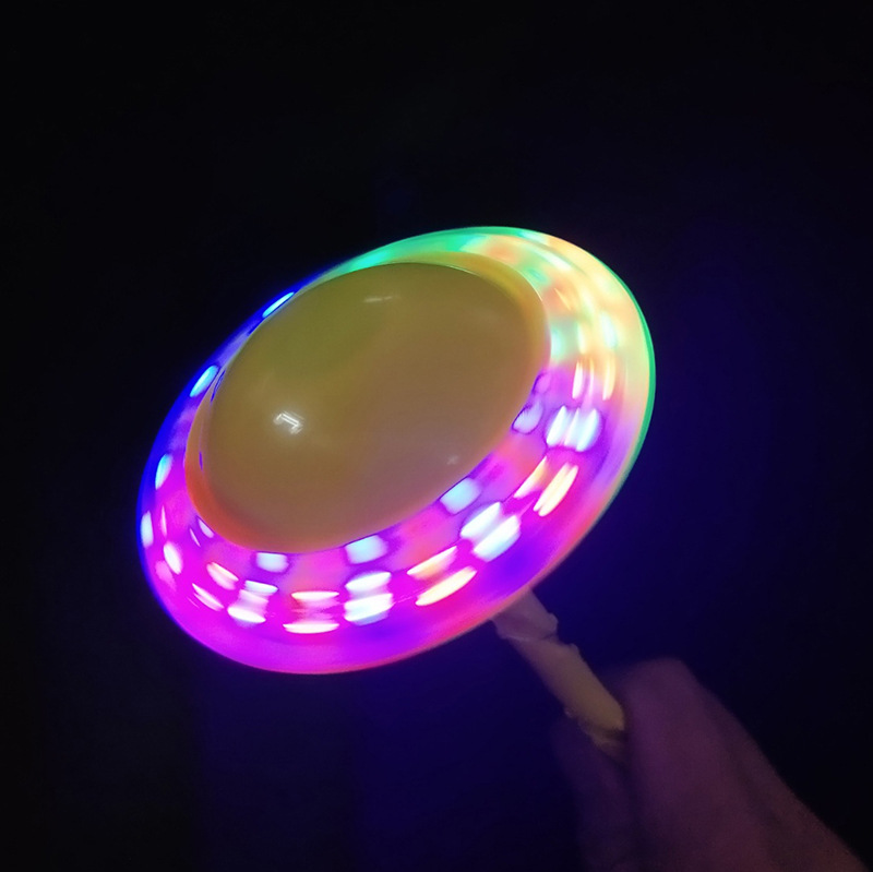 地摊热销儿童健身玩具闪光跳炫舞跳跳环带灯七彩蹦蹦球闪光跳跳球详情11
