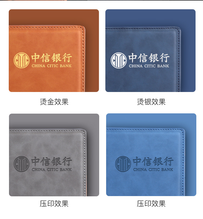 Business notebook office a5 square buckle magnetic buckle notepad paperback B5 gift box wholesale, can print diaries and meeting minutes pic 2