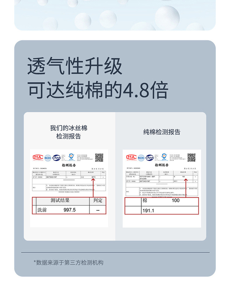 速干冰丝棉 圆领丝光刺绣凉感短袖t恤男2024夏季新款潮半袖体恤衫详情6