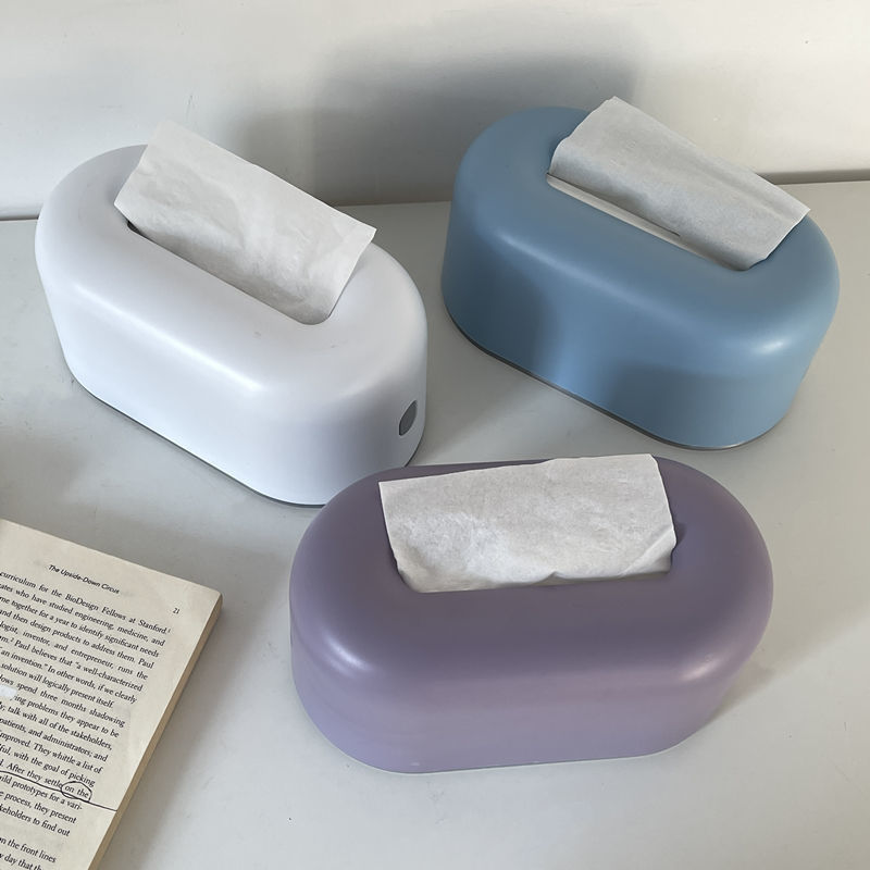 ins韩国风简约北欧风纸巾盒抽纸盒餐巾纸盒客厅卧室桌面收纳整理详情2