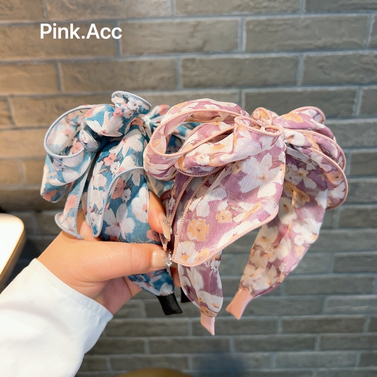 韩国进口欧根纱复古波点大肠发圈气质仙女头扎皮筋大号肠圈头饰女详情8