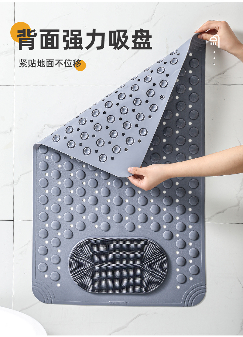 浴室防滑垫淋浴房家用老人小孩宝宝按摩脚垫卫浴卫生间洗澡垫子详情7