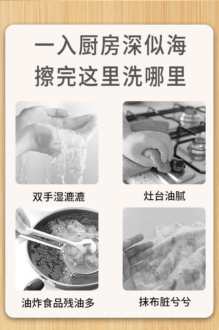 厨房用纸卷纸吸水吸油纸厨房纸巾鱼生牛排食物专用擦油纸吸肉水分详情2