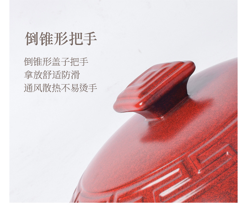 Tao Bao Wang clay Pot Stew pot household gas Chinese ceramic soup pot high-temperature resistant 煲仔饭 pot stone pot soup clay pot pic 24