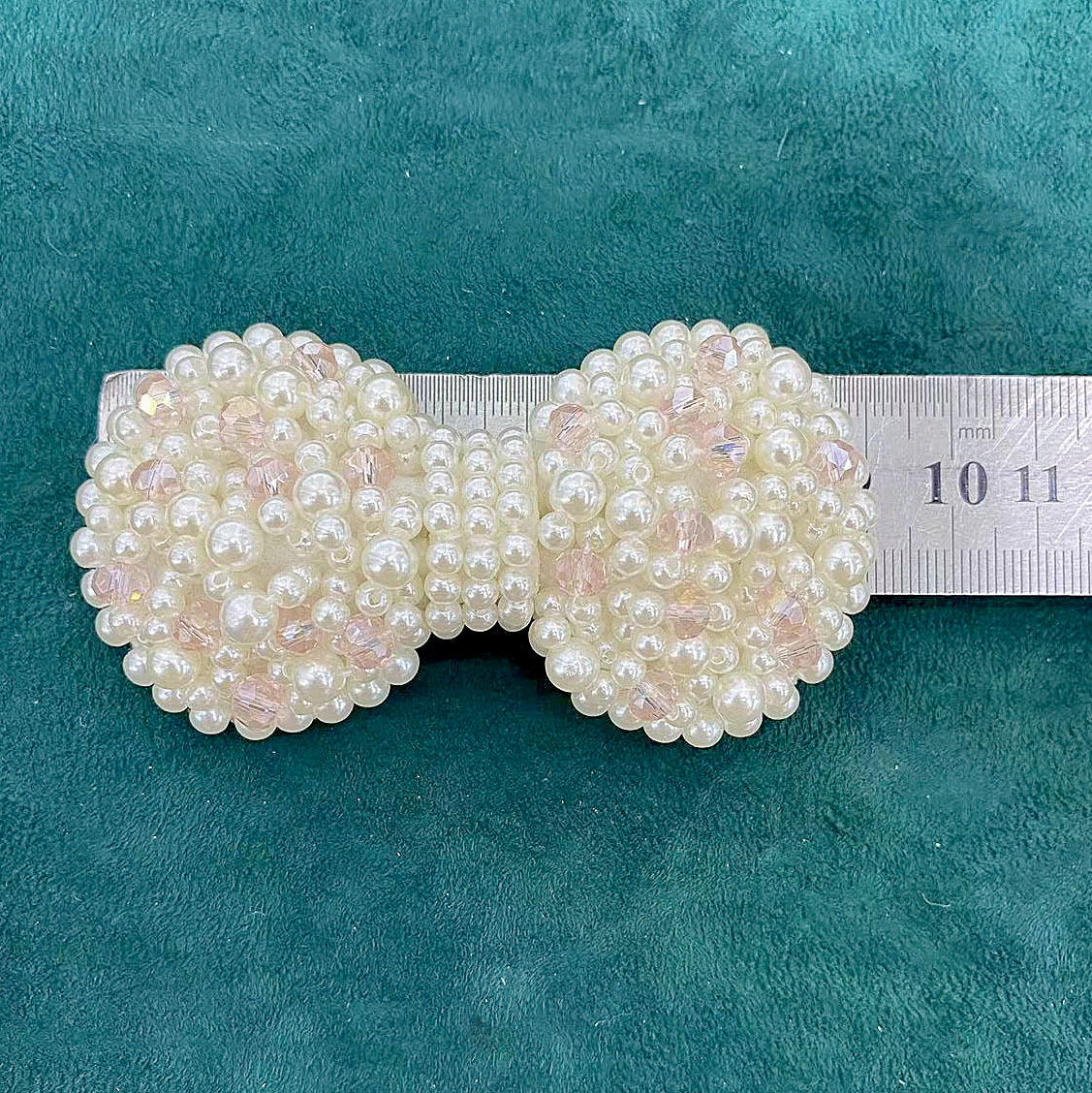Diseños originales hechos a mano perlas cristal arcos accesorios accesorios zapatos sombreros ropa accesorios para el cabello accesorios diy lotes pic 3