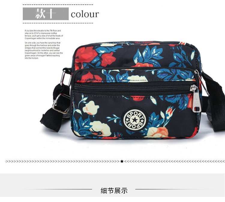 The manufacturer wholesals the new style of popular street stall supplies, casual and fashionable bags, and the new single-shoulder crossbody backpack for mommy pic 24