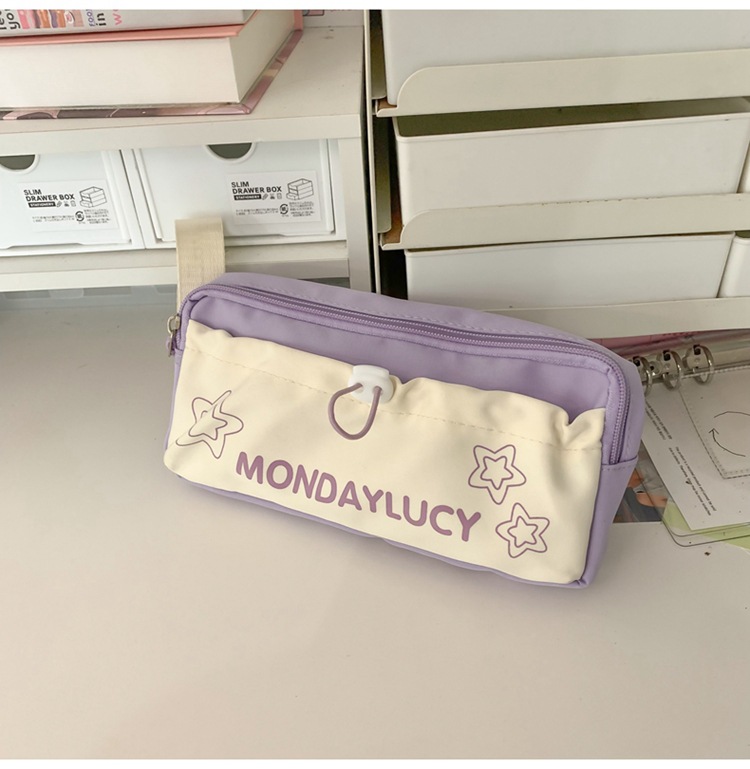 书包初中女生高中生小学生三到六年级大容量高颜值轻便软双肩背包详情38