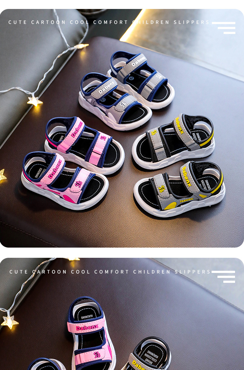 女童凉鞋夏2024新款软底防滑时尚中大童公主儿童小童女孩沙滩童鞋详情14