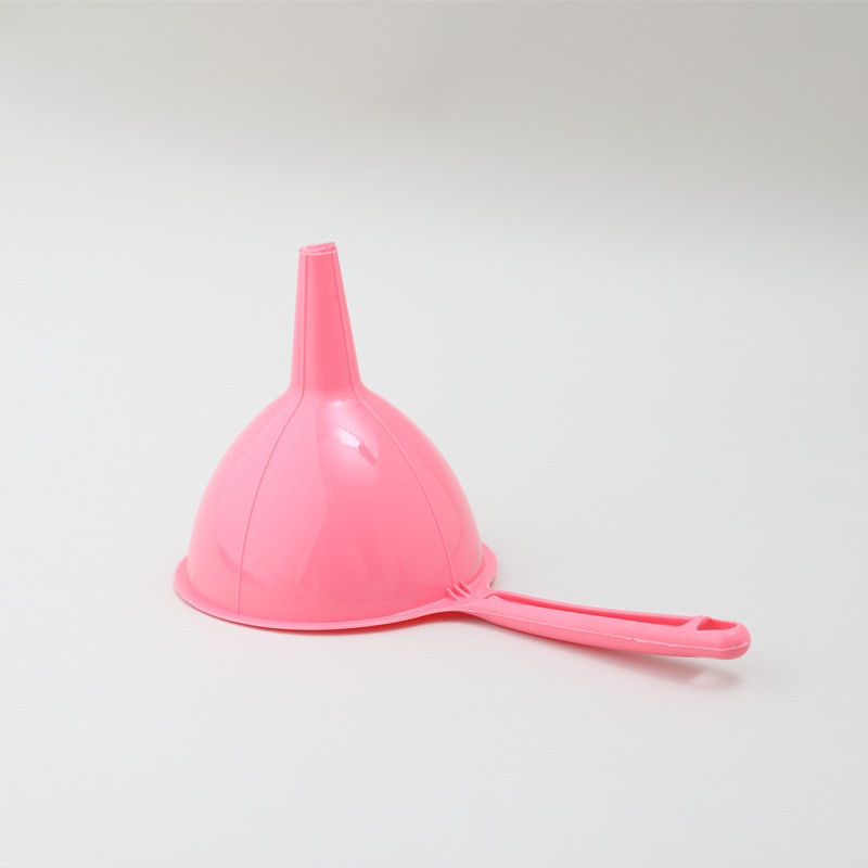 Kitchen creative color long-handled portable funnel, large-diameter liquid separation small funnel, oil, vinegar and wine separate small funnel, floor stall, floor stall, floor stall pic 2