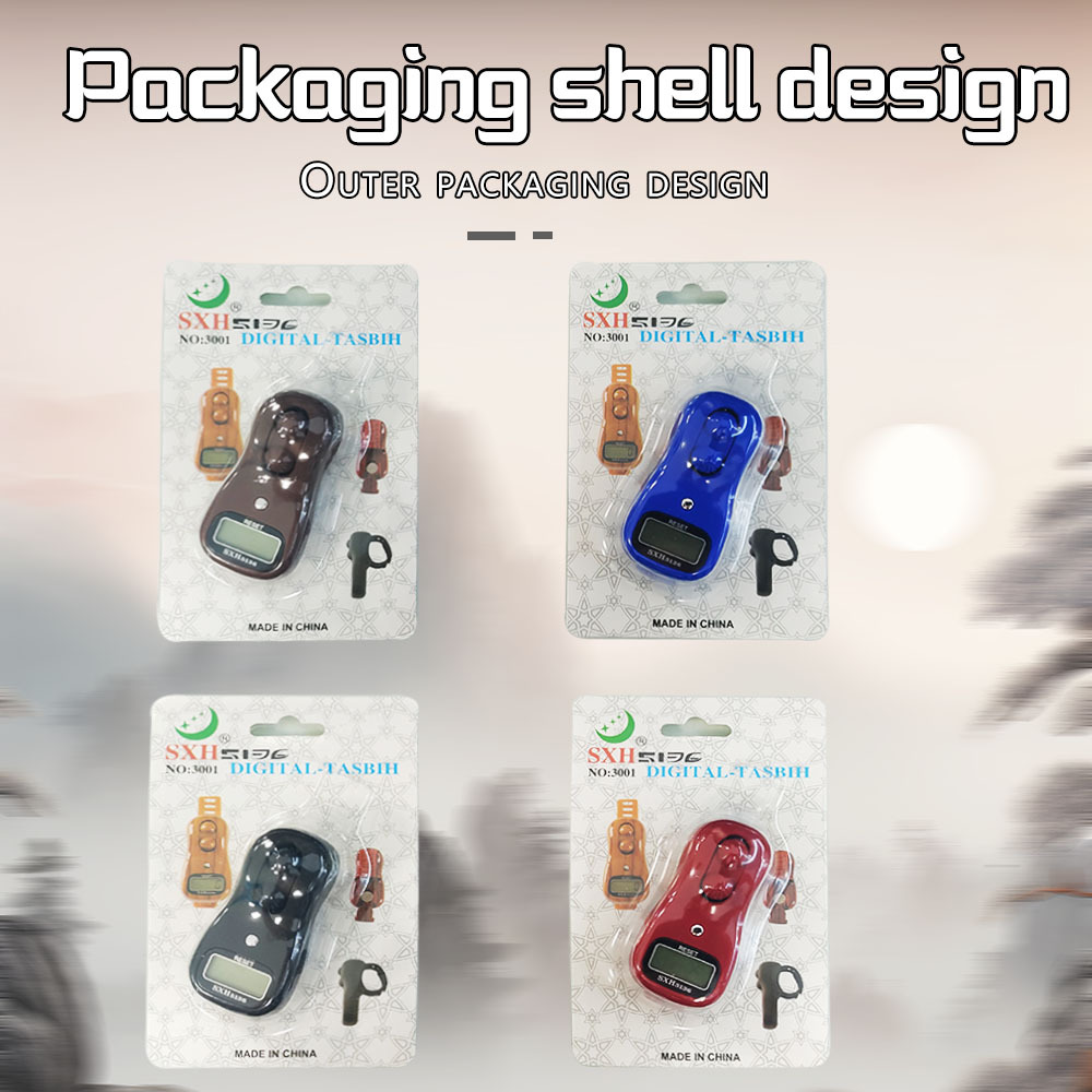 sxh5136 Manual dial counter, portable finger hand-held rotary dial counter 3001P pic 6