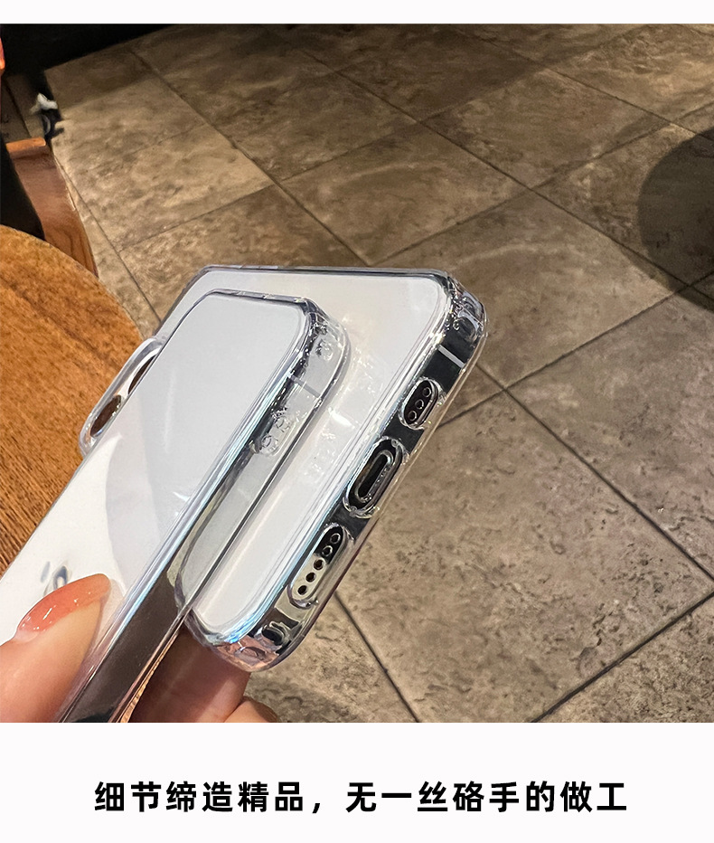 Non-yellowing, suitable for iPhone 15 phone cases, transparent iPhone 15 Pro hard cases, and iPhone 14 phone cases pic 7