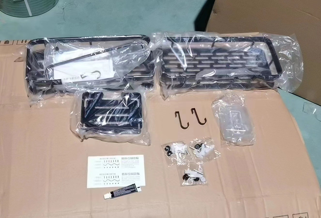 Bathroom tripod, bathroom wall storage rack, toilet, bathroom, shower room, wall-mounted storage rack without drilling holes pic 8