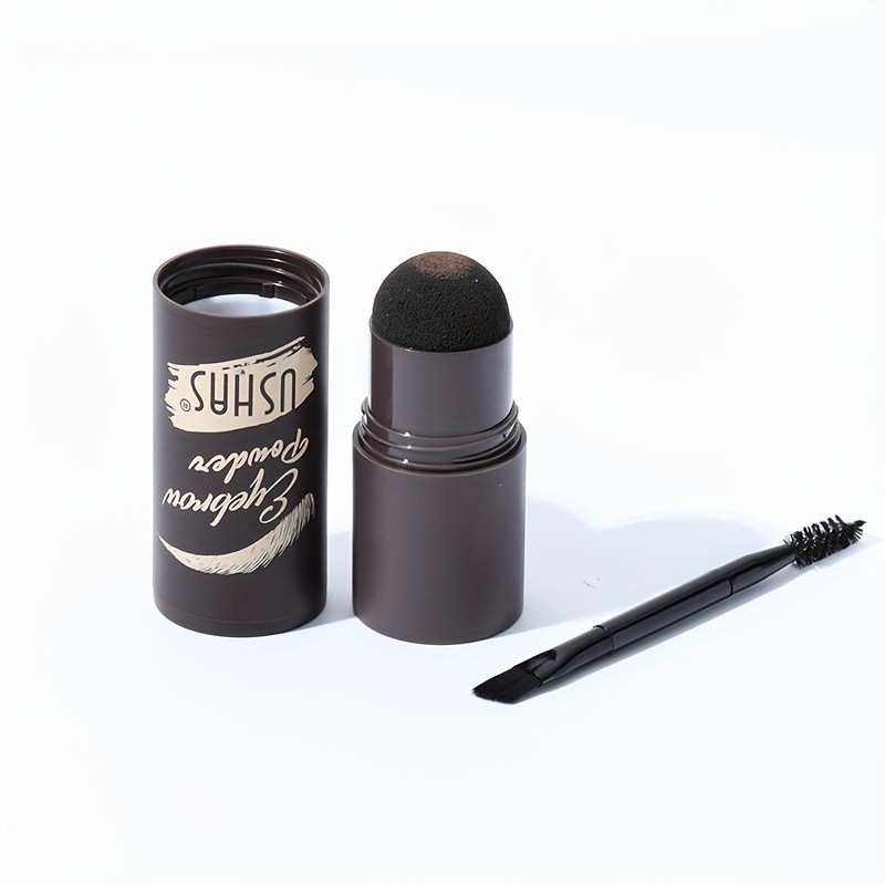 USHAS跨境眉毛套装眉刷眉贴眉粉染眉膏亚马逊懒人印章发际线修容详情6