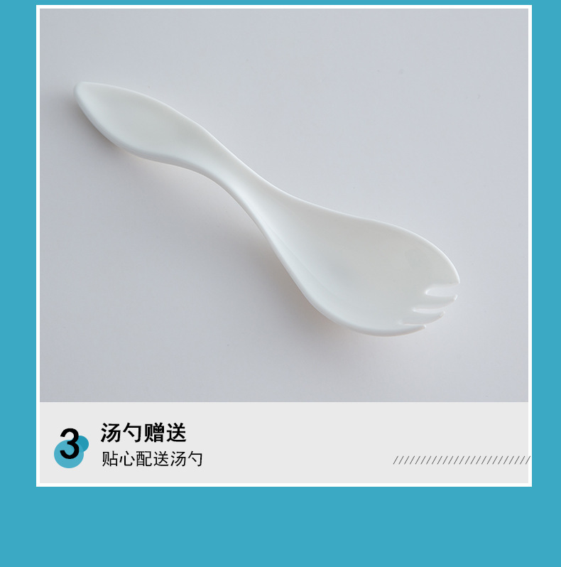 INS网红双层饭盒可微波炉加热便当盒 密封防漏上班学生户外午餐盒详情18