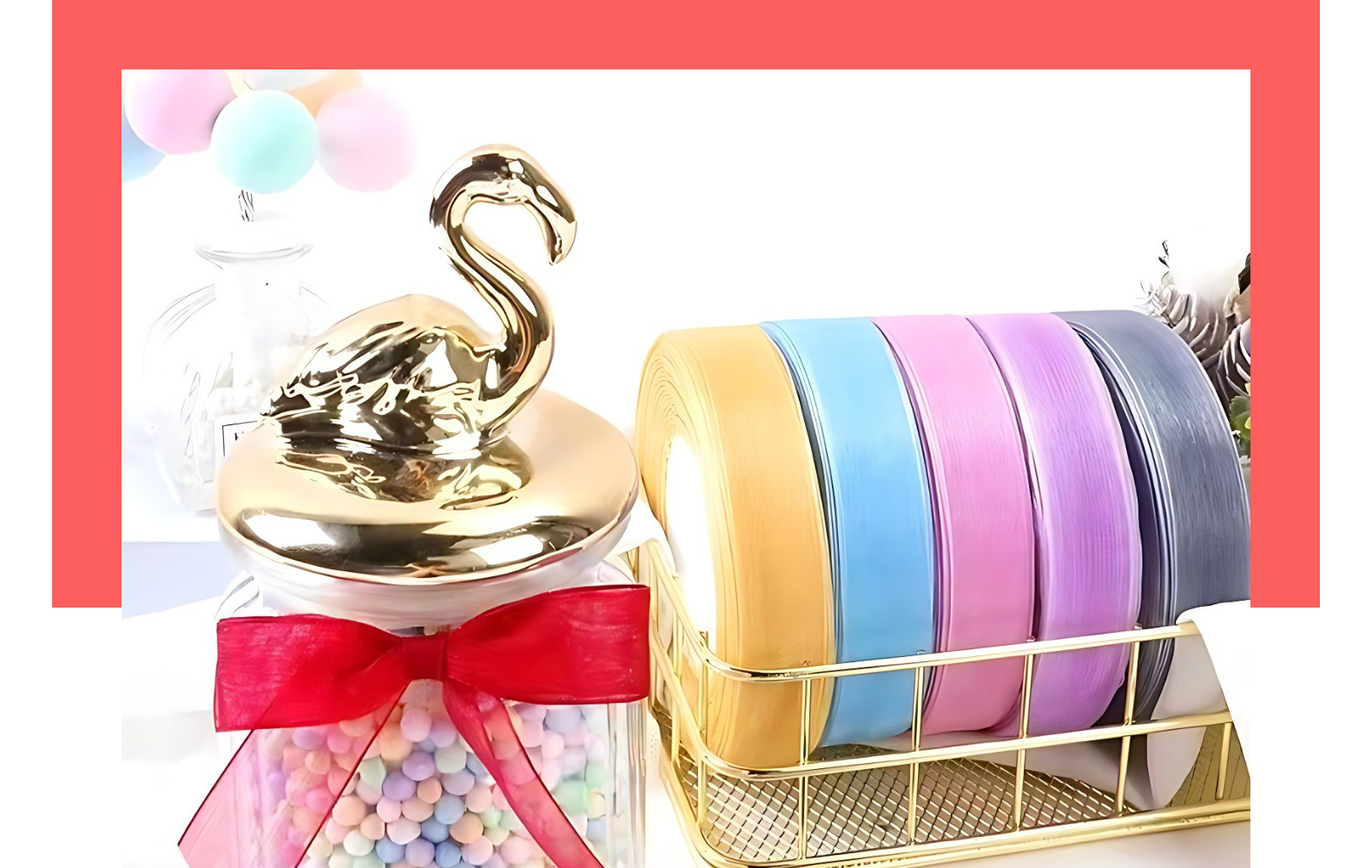 手工diy礼盒包装带雪纺纱带雪纱带家居服内衣内裤透明欧根纱飘带详情14