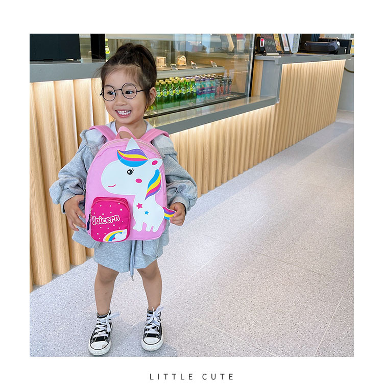 Bolsa de niños 2021 nuevo diseño de dibujos animados lindo animal mochila zoic niña kindergarten mochila bebé pequeña pic 1