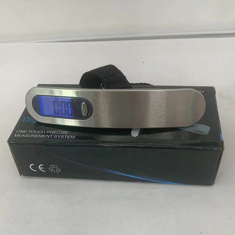 电子手提秤行李秤50kg钩子秤电子称钓鱼秤箱包旅游秤不锈钢手提秤详情18