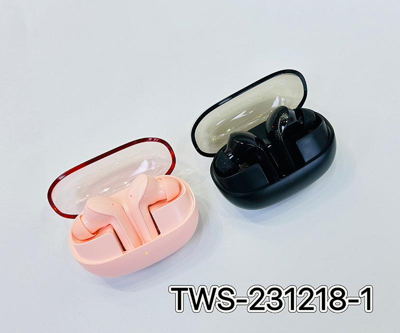 跨境新款TWS透明电仓磁吸长续航入耳式简约无线蓝牙耳机工厂批发详情4