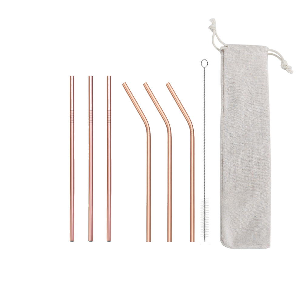 SWEN0 portable stainless steel straw set, flexible and easy to clean, beverage straws exclusively for Amazon, portable, easy to clean, reusable stainless steel straws, can be equipped with a velvet bag for outdoor and household use pic 15