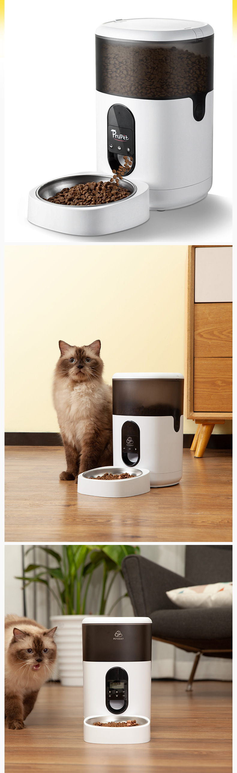 亚马逊宠物背带喂食器猫狗饮水机止吠器产品拍照摄影视频制作服务详情6