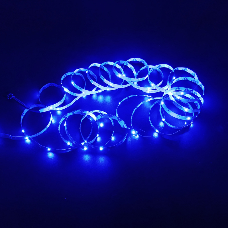 LED2835RGB soft light 12V54 light bare board engineering type light strip RGB seven-color advertising decorative flexible light strip pic 13