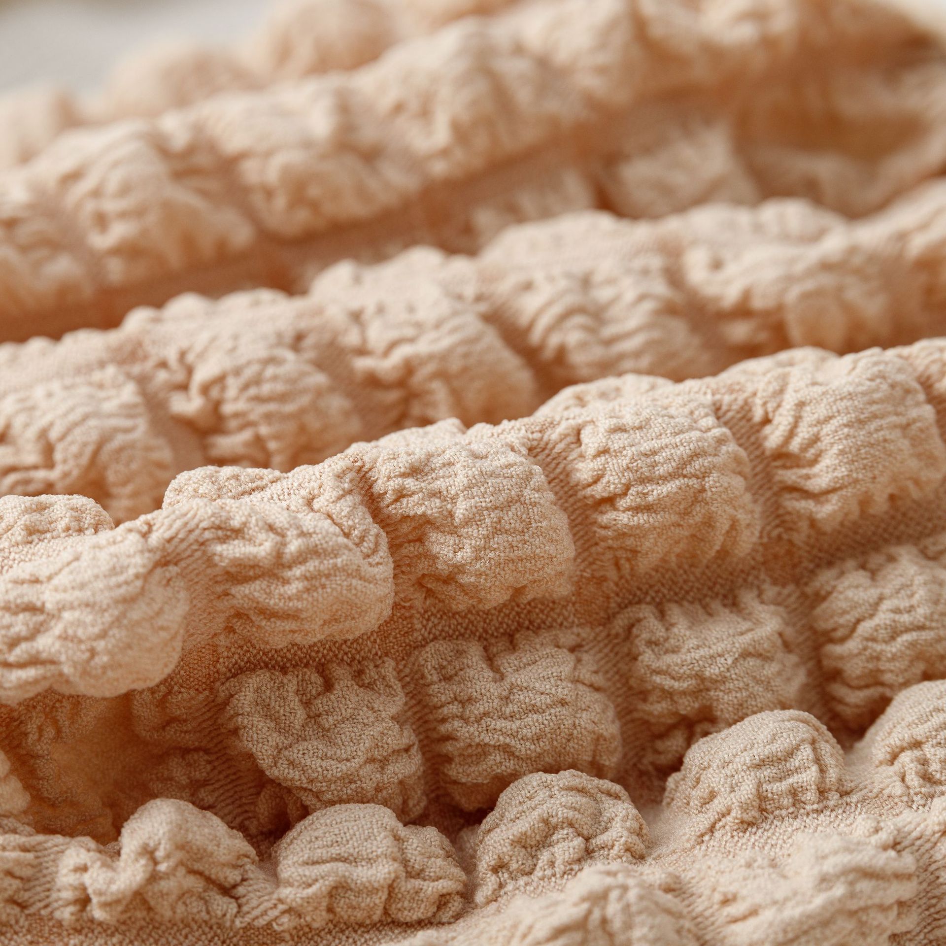 泡泡格袖套秋冬季防污耐脏学生羽绒服大衣护袖成人工作办工套袖子详情12