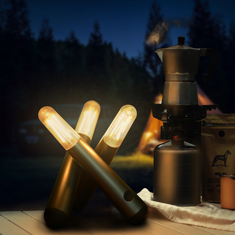 迷你小夜灯桌面氛围灯床头家用吧台灯 便携露营灯小台灯USB充电灯详情14