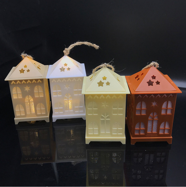 Christmas decorations, glowing houses, snow houses, hotel bars, Christmas tree decorations, hanging ornaments, DIY gifts, window display items pic 3