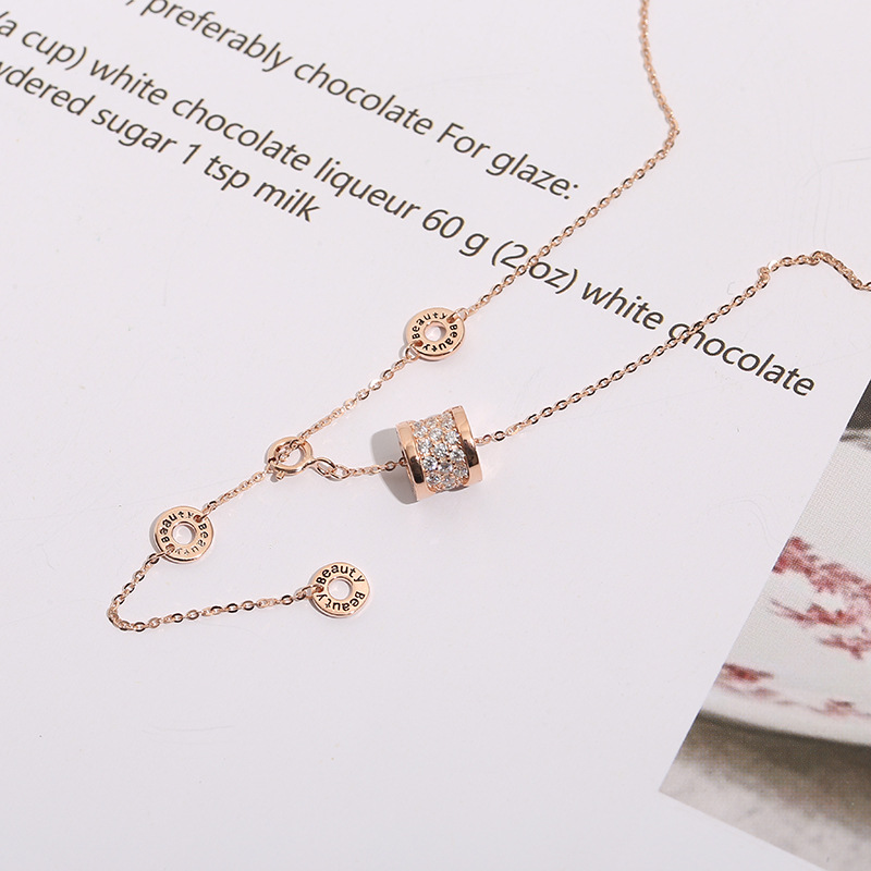 厂家直销S925纯银小蛮腰幸福情人款时尚简约项链详情2