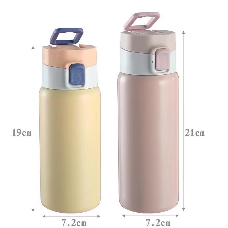 新款304不锈钢弹跳盖保温杯女学生儿童直印水杯手提便携运动水壶详情9