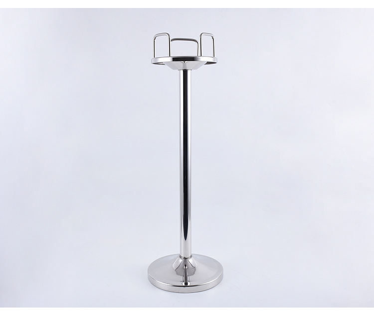 Creative banquet champagne barrel rack, wine barrel rack, stainless steel ice barrel rack, European-style ice barrel rack, luxury champagne rack pic 8