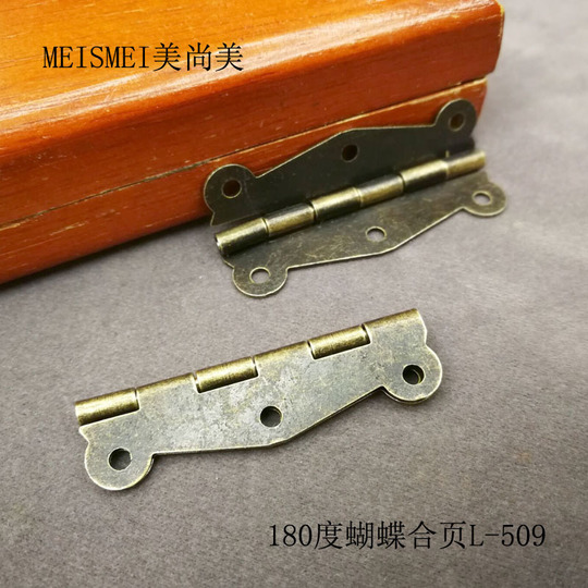28*34mm bag buckle, horn hook, antique lock buckle, packaging box, bag hardware accessories, buckle, small bronze color pic 7