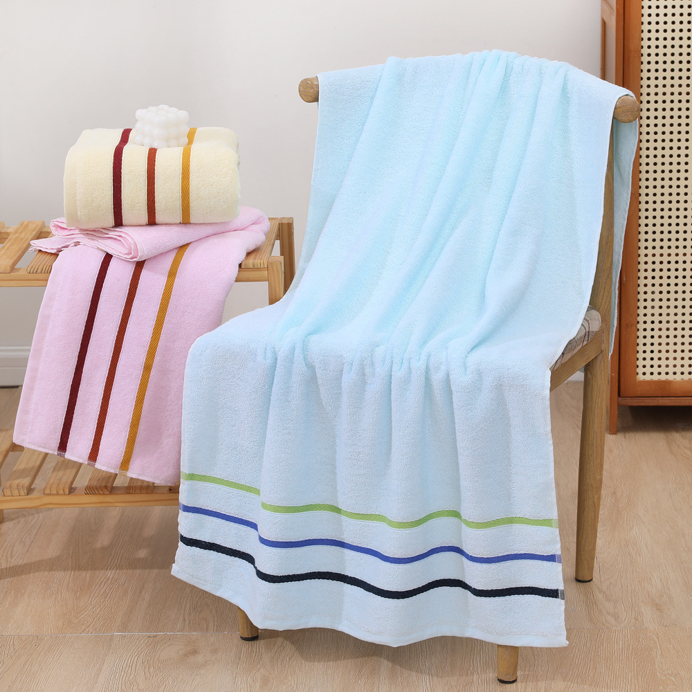 Pure cotton face towel, all-cotton Class a absorbent and non-shedding bath towel, Gaoyang wholesale towel, customized LOGO pic 11